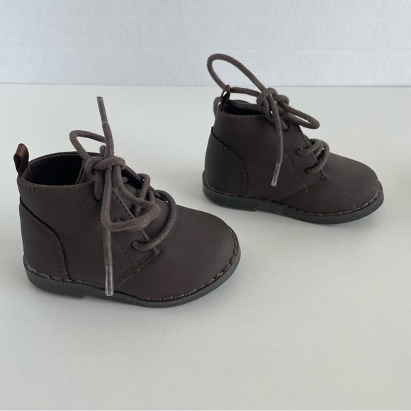 OshKosh B'Gosh | Gymboree Infant Shoes Sandals Bundle (2) Brown Size 3 - Picture 10 of 12